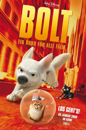 Bolt (2008) โบลท์ ซูเปอร์โฮ่ง ฮีโร่หัวใจเต็มร้อย